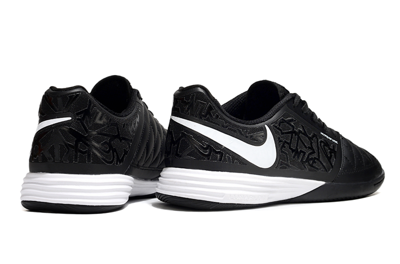 Chuteira Futsal Nike Lunar Gato II IC Preto e Branco