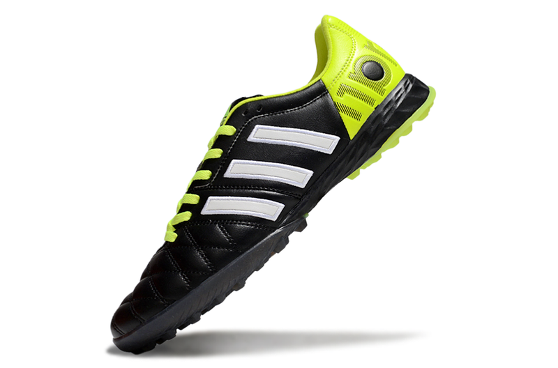 Chuteira Society Adidas AdiPure 11 Pro TF Preta e Verde