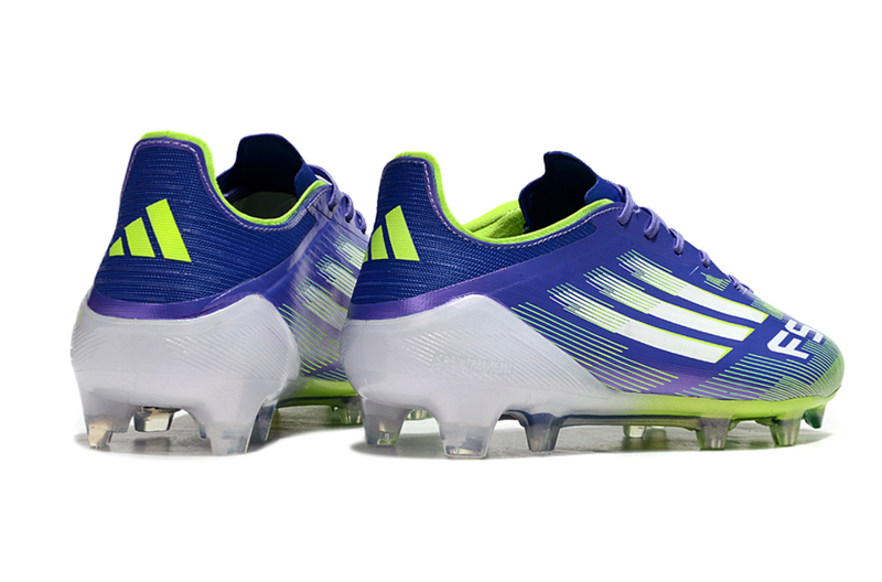 Chuteira Campo Adidas F50 FG Roxa e Verde