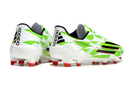 Chuteira Campo Adidas F50 Adizero FG Branca, Verde e Preto