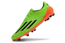 Chuteira Campo Adidas F50 Adizero FG Verde e Laranja