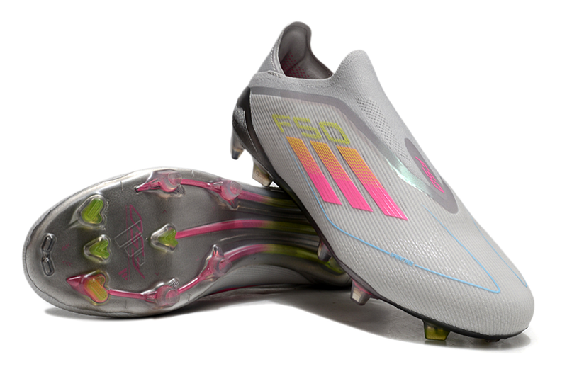 Chuteira Campo Adidas F50+ LL FG Cinza