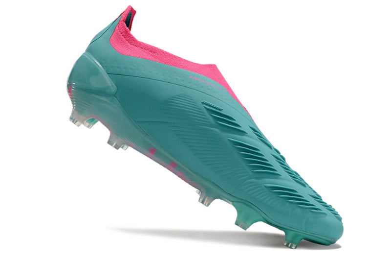 Chuteira Campo Adidas Predator LL Elite FG Verde e Rosa