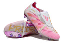 Chuteira Campo Adidas Predator FT 30 Elite FG Branco e Rosa