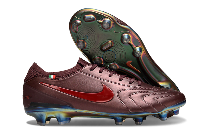 Chuteira Campo Nike Tiempo Legend 10 Elite FG Vinho "Luxe"