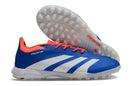 Chuteira Infantil Society Adidas Predator Elite TF Azul e Branco "Advancement Pack"