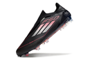 Chuteira Campo Adidas F50+ LL FG Preta e Vermelha "Stealth Victory"