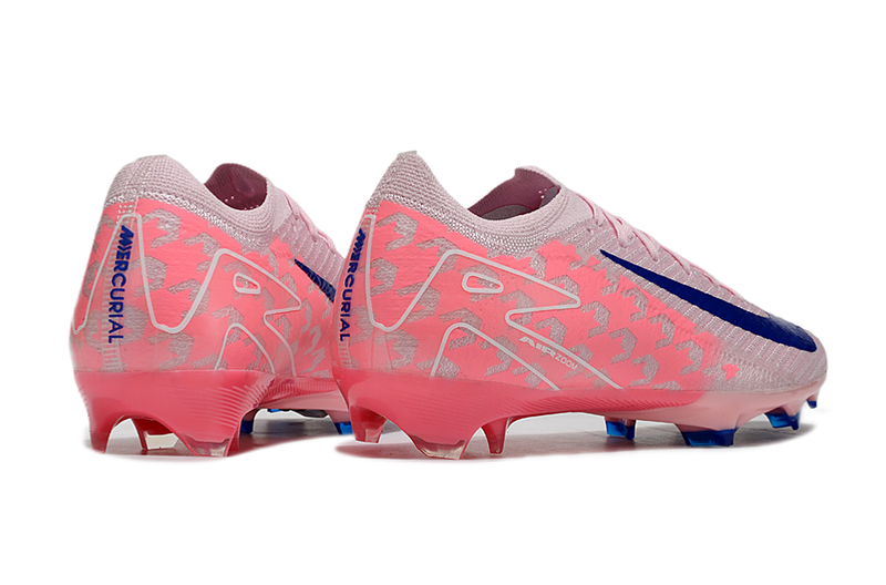 Chuteira Campo Nike Air Zoom Mercurial Vapor 16 Elite FG Rosa e Azul