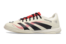 Chuteira Futsal Adidas Predator 24 Elite IC Bege, Vermelha e Preta