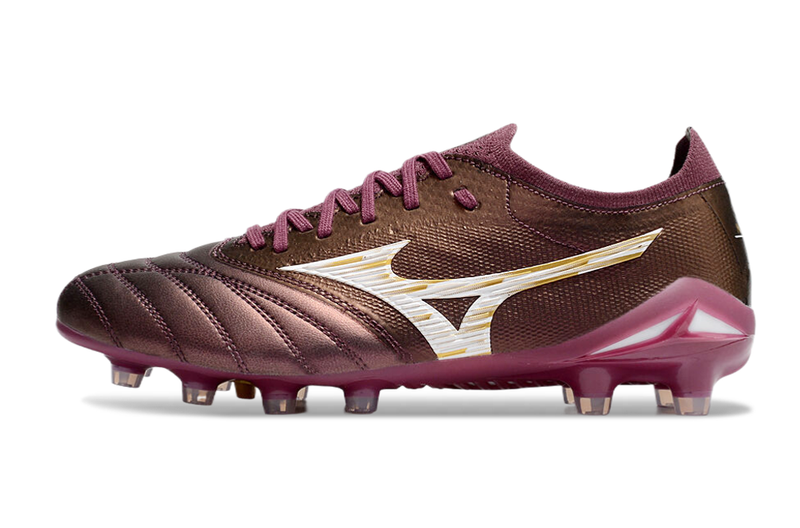 Chuteira Campo Mizuno Morelia Neo 4 Beta FG Vinho