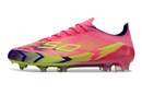 Chuteira Campo Adidas F50 FG Rosa, Azul e Verde