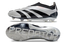 Chuteira Campo Adidas Predator LL Elite FG Prata e Preta