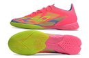 Chuteira Futsal Adidas F50 IC Rosa, Verde e Azul