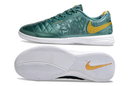 Chuteira Futsal Nike Lunar Gato II IC Verde e Dourado