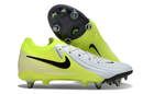 Chuteira Campo Nike Phantom GX 2 Elite Trava Mista Cinza e Verde
