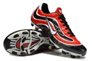 Chuteira Campo Nike Mercurial Vapor 1998 FG Preto, Vermelho e Branco