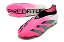 Chuteira Campo Adidas Predator LL Elite FG Branca e Rosa