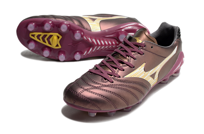 Chuteira Campo Mizuno Morelia Neo 4 Beta FG Vinho