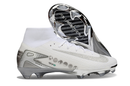Chuteira Campo Nike Air Zoom Mercurial Superfly 10 Elite FG Branco e Prata