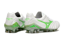Chuteira Campo Mizuno Morelia Neo 4 Beta FG Branca e Verde
