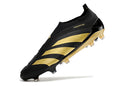 Chuteira Campo Adidas Predator LL Elite FG Preta e Dourado