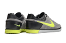 Chuteira Futsal Nike 5 StreetGato IC Cinza e Verde