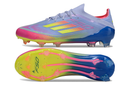 Chuteira Campo Adidas F50 FG Azul e Rosa "Celestial Victory"