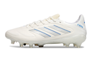 Chuteira Campo Adidas Copa Pure II Elite FG Branca e Azul "Polar Victory"