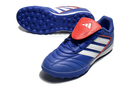 Chuteira Society Adidas Copa Gloro TF Azul, Branco e Vermelho