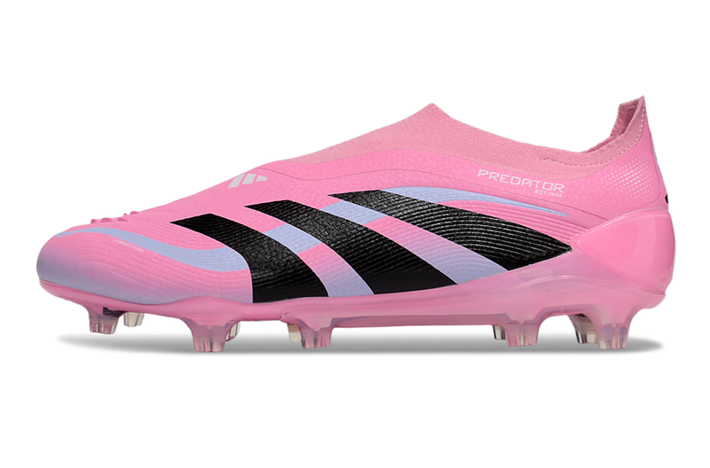 Chuteira Campo Adidas Predator LL Elite FG Rosa e Preto