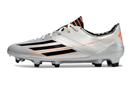 Chuteira Campo Adidas F50 Adizero FG Prata, Laranja e Preto