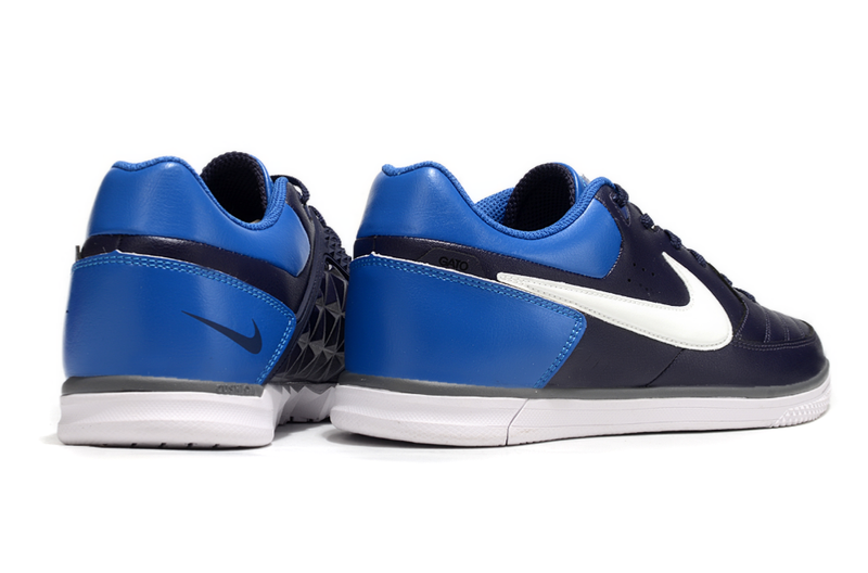 Chuteira Futsal Nike 5 StreetGato IC Azul e Branco