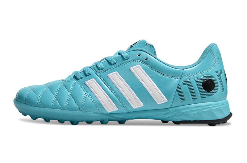 Chuteira Society Adidas AdiPure 11 Pro TF Azul e Branca
