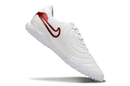 Chuteira Society Nike Tiempo Legend 10 Pro TF Branca e Vermelha