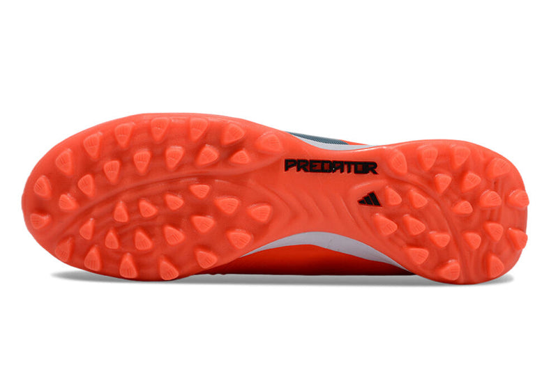 Chuteira Infantil Society Adidas Predator Elite TF Laranja "Predstrike Pack"