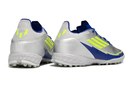 Chuteira Society Adidas F50 TF Prata, Azul e Verde
