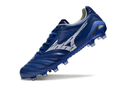 Chuteira Campo Mizuno Morelia Neo 4 Beta FG Azul "Mugen Pack"