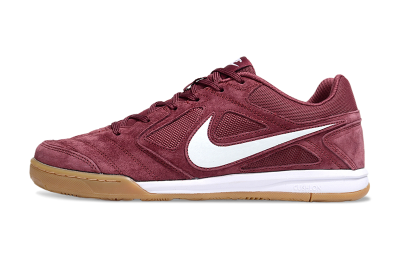 Chuteira Futsal Supreme X Nike SB Gato IC Vinho