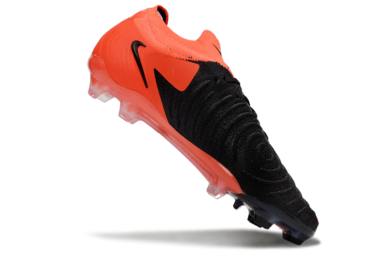 Chuteira Campo Nike Phantom GX 2 Elite FG Preta e Vermelha