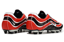 Chuteira Campo Nike Mercurial Vapor 1998 FG Preto, Vermelho e Branco