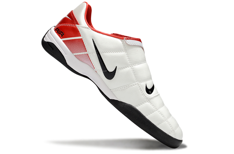 Chuteira Futsal Nike Total 90 IC Branco e Vermelho