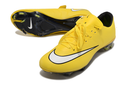 Chuteira Campo Nike Retrô Mercurial Vapor 10 FG Amarela e Branca