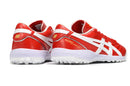 Chuteira Society Asics Japan TF Vermelha