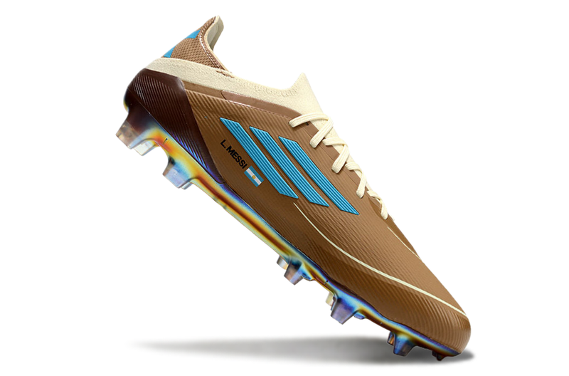 Chuteira Campo Adidas F50 FG Marrom
