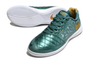 Chuteira Futsal Nike Lunar Gato II IC Verde e Dourado