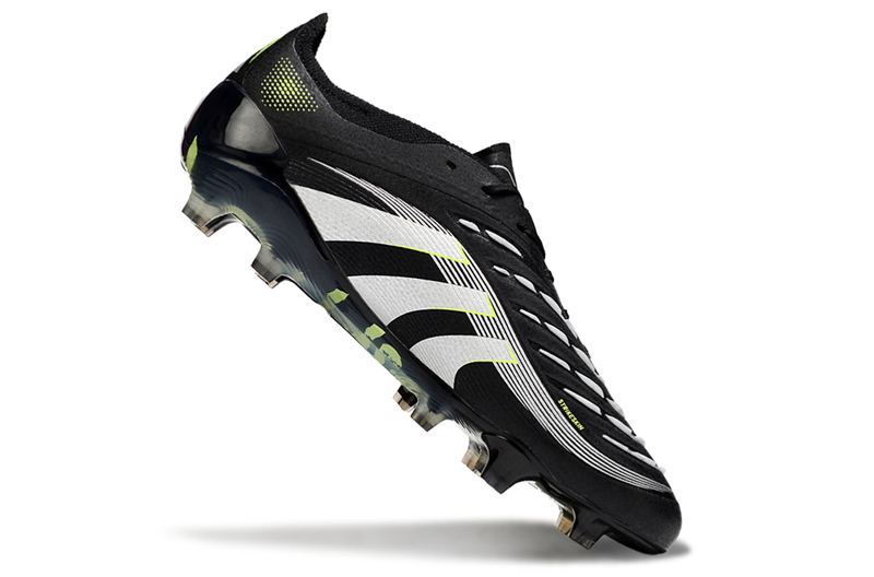 Chuteira Campo Adidas Predator FT 30 Elite FG Preta e Verde