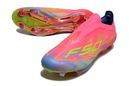 Chuteira Campo Adidas F50+ LL FG Rosa, Verde e Azul