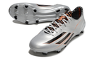 Chuteira Campo Adidas F50 Adizero FG Prata, Laranja e Preto
