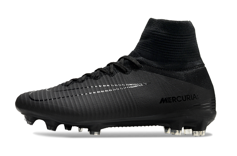 Chuteira Campo Nike Retrô Mercurial Superfly 5 FG Preto