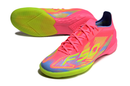 Chuteira Futsal Adidas F50 IC Rosa, Verde e Azul
